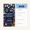 bloom daily planners Perpetual Calendar, 5" x 10", Holiday Icons